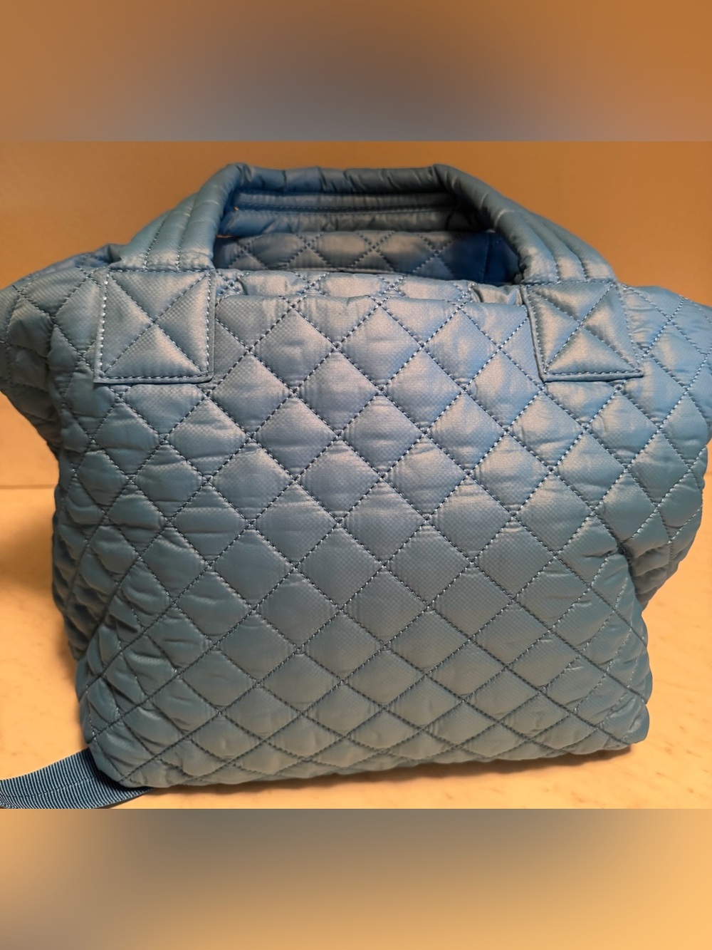 MZ Wallace Small Metro Tote Deluxe - Blue - Picture 6 of 14